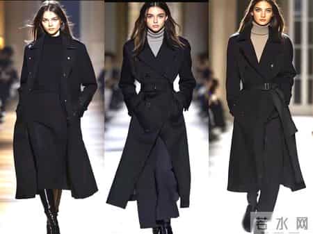 冬季黑色大衣别乱穿：这4种时髦高级搭配思路，照搬都好看不沉闷