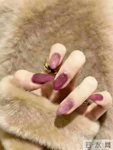 温柔仙气的美甲分享