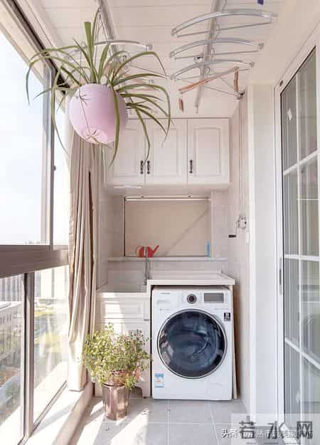 装修最大的坑,就是洗衣机必须放阳台!建议学学我邻居的做法