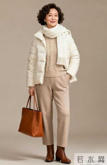 这3个配色太治愈了!冬天这么穿,看着就暖和