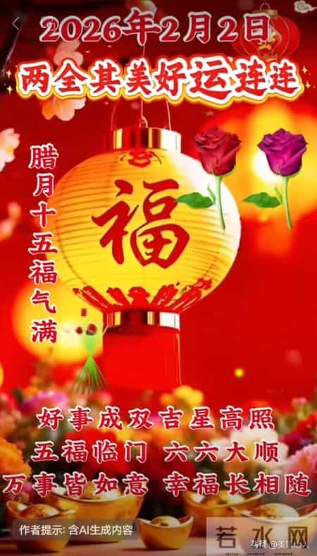 2026.02.02号周一早安祝福美图