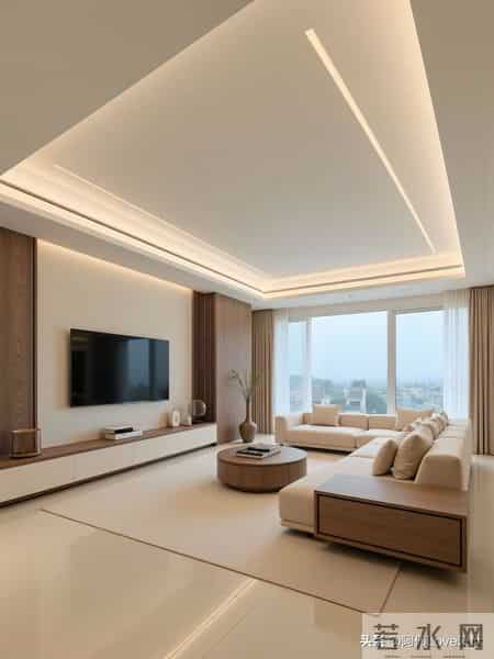 中古极简的干净大气