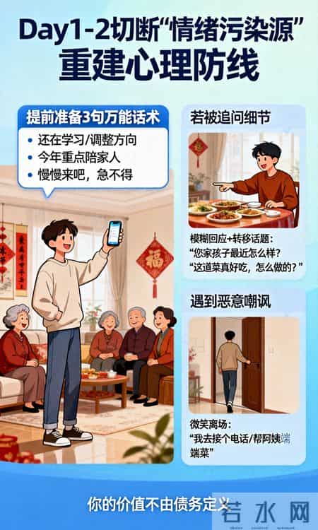 负债人春节自救指南：3招守住尊严，7天过出希望