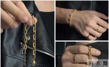 一百年后，我还是喜欢这条老钱风黄金手链~