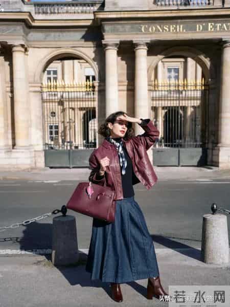 毛衣+裙子，早春最美搭配！