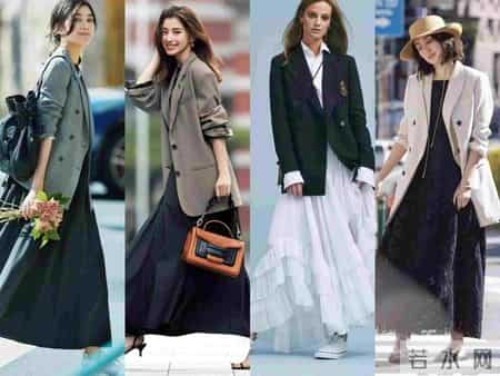 早春选择“中长裙”穿搭，让你轻松美出新高度，50+女性赶紧码住