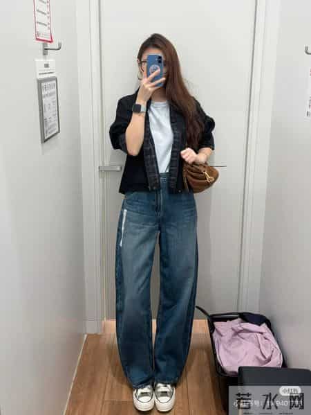 真的好喜欢优衣库这种干净利落的基础款穿搭分享