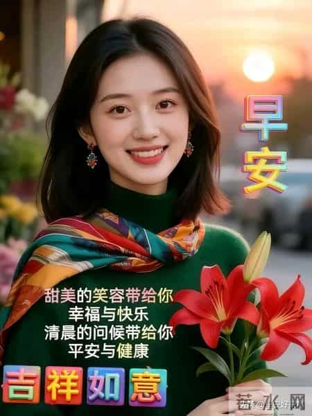 2月1日、星期日，最新早安好祝福漂亮图片精选，新的一天早上好