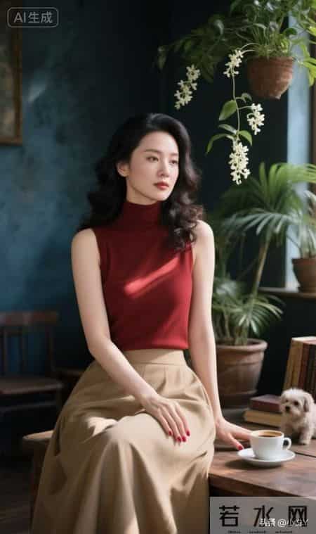 年绝色佳人，端庄优雅，温柔娴静，冷艳迷人