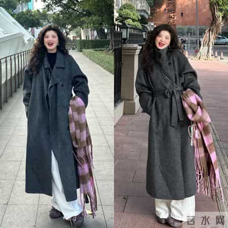 圆脸微胖，这位博主好会穿，堪称冬季微胖穿搭范本~