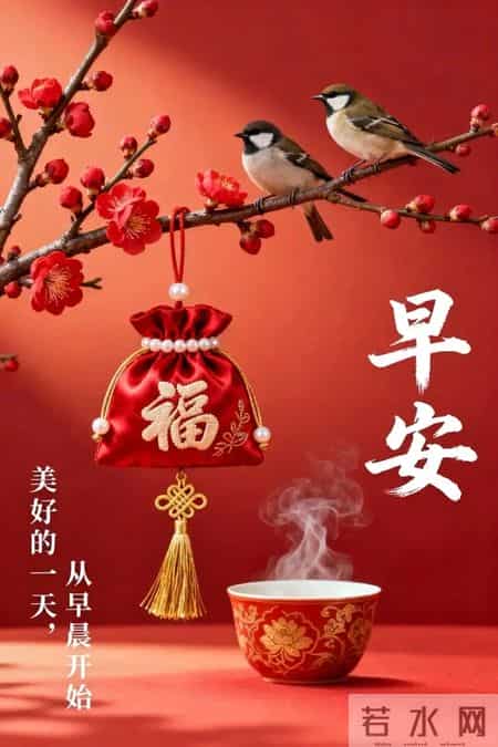 2月4日腊月十七立春节气早安祝福图片