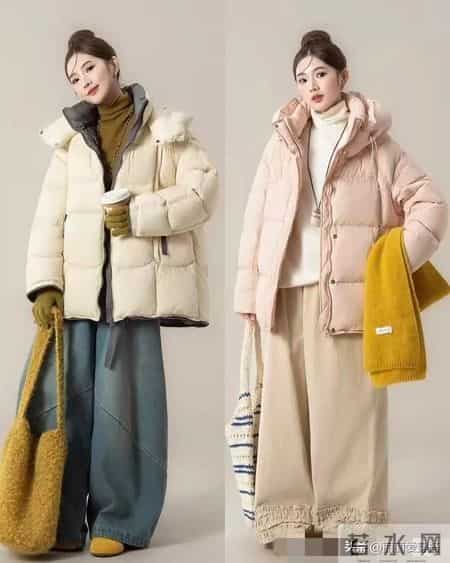 拒绝臃肿!今年超火的“松弛感穿搭”,棉服+阔腿裤就赢麻了
