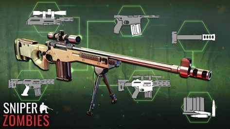 城市狙击僵尸游戏菜单版中文版(Sniper Zombies)图1